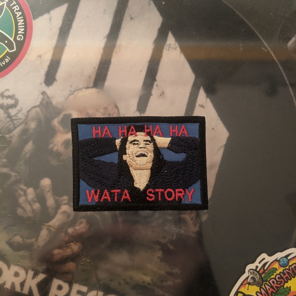 The Room iron on patch!